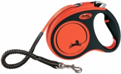 Flexi XTREME vodítko pásek M 5m/35kg oranžová