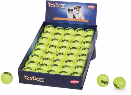 Nobby Toy Box hračka tenisový míček S 4,5cm 40ks