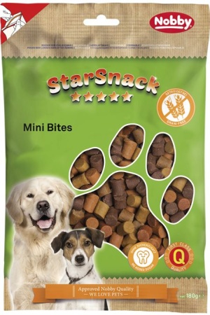 Nobby StarSnack Mini Bites GRAIN FREE pamlsky 180g