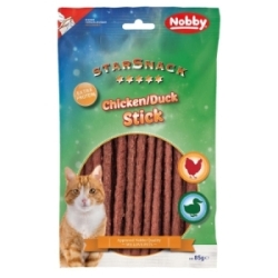 Nobby StarSnack Cat Tyčky Kuře s kachnou 85 g