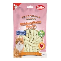 Nobby StarSnack Cat Kousky kuře s kočičí trávou mrazem sušené 60 g