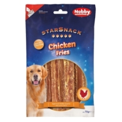 Nobby StarSnack Dog Kuřecí hranolky 70 g