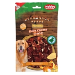 Nobby StarSnack Dog Kostky sýr s kachnou70 g