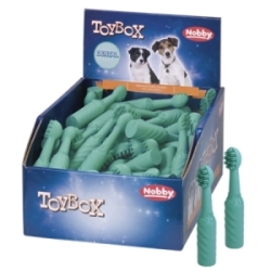 Nobby TOYBOX hračka zubní kartáček DENTAL LINE small 96 ks / 11,5 cm